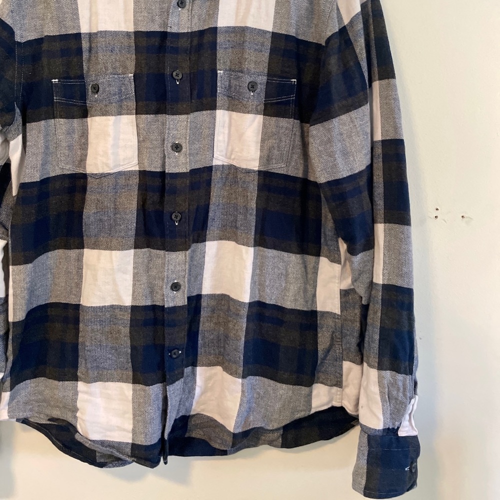 Express Button Down Flannel Shirt - image 3